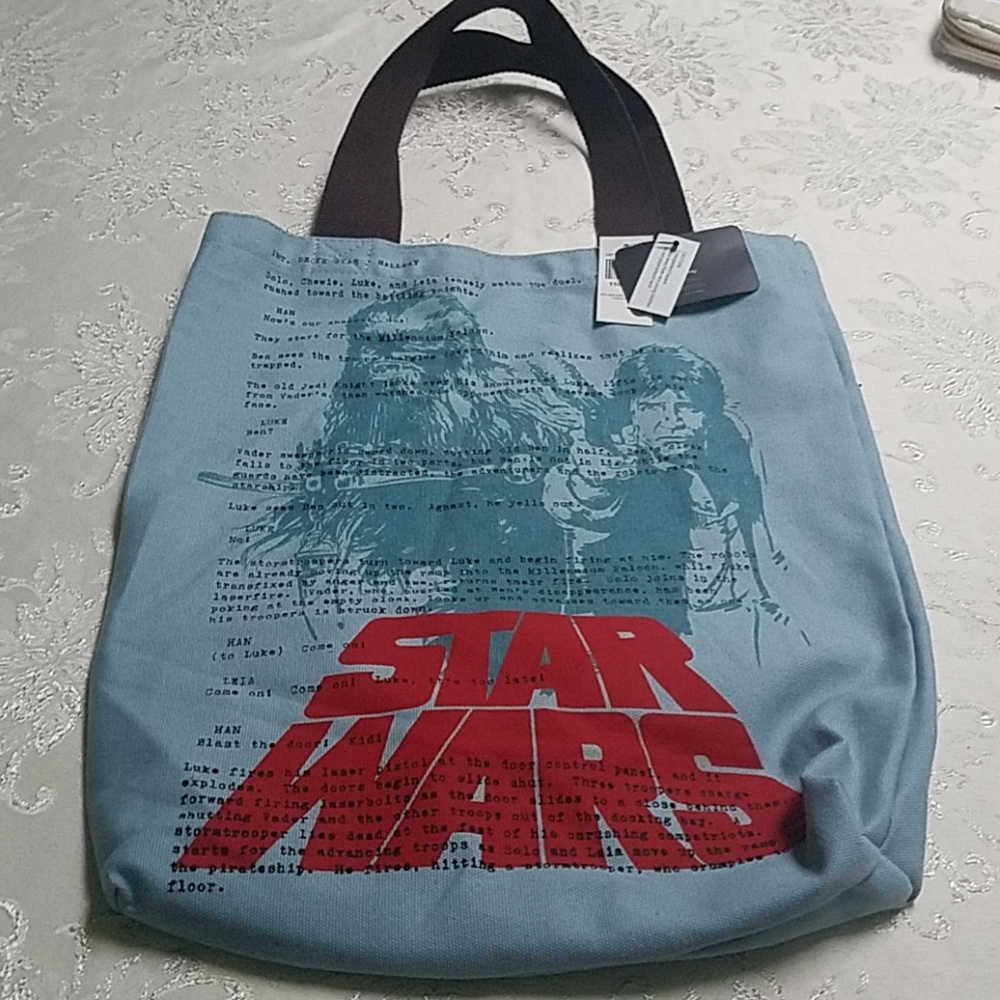 Star Wars canvas Loungefly tote bag